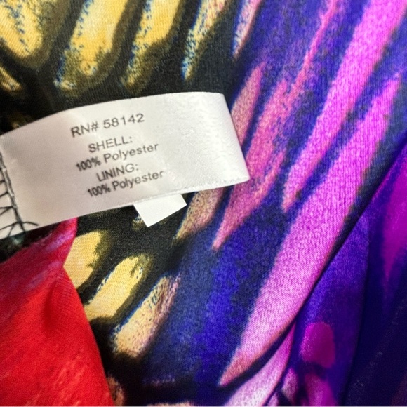 Boston Proper Snake-print Wrap Blouse Sz 2 - Picture 8 of 12